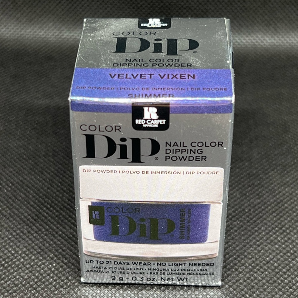 Red Carpet Manicure Color Dip Dipping Powder in Velvet Vixen
